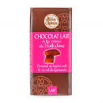 Milk chocolate filled with Salidou caramel cream